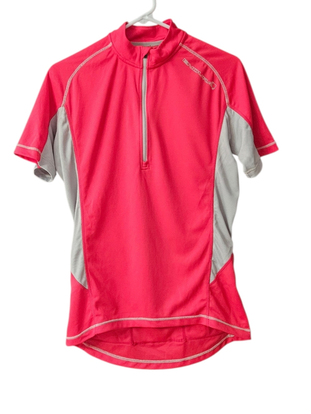 Endura Pulse Cycling Jersey Women Large Short Sleeve Rear Pockets